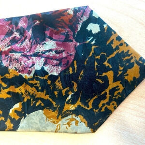 Vintage bright  floral “Forsyth” tie